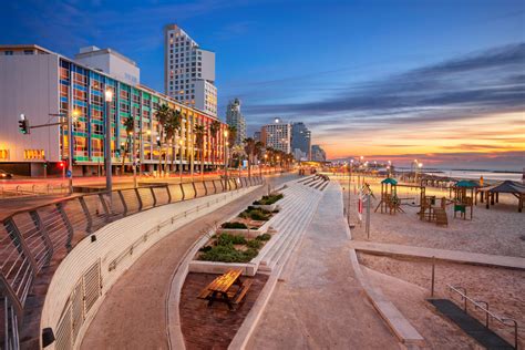 The beaches of Tel Aviv - when the Mediterranean meets the big city