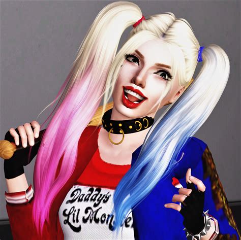 Harley Quinn Makeup Sims 4 - Mugeek Vidalondon