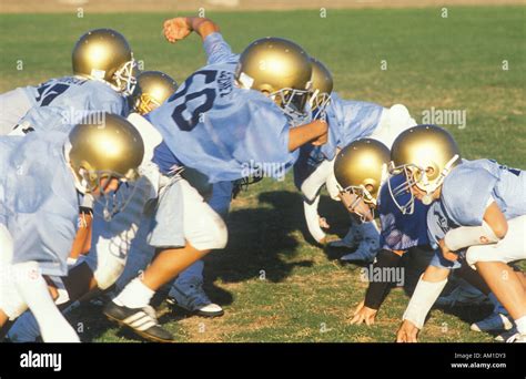 Youth football league Stock Photo - Alamy