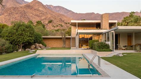 Richard Neutra’s fully restored Kaufmann Desert House in Palm Springs ...