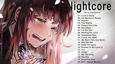 Nightcore// Sad Love Songs// Best Acoustic Sad Songs Playlist - YouTube ...