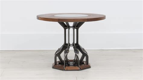 The Steampunk Round Coffee Table | Coffee Table | Steel Vintage