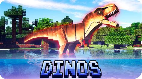 Minecraft Mods - DINOSAURS in Minecraft! JurassiCraft 2.0 Mod for 1.10. ...