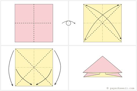 How To Make An Origami Tulip Flower & Stem