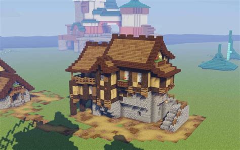 medieval, house, building, Minecraft, HD Wallpaper | Rare Gallery