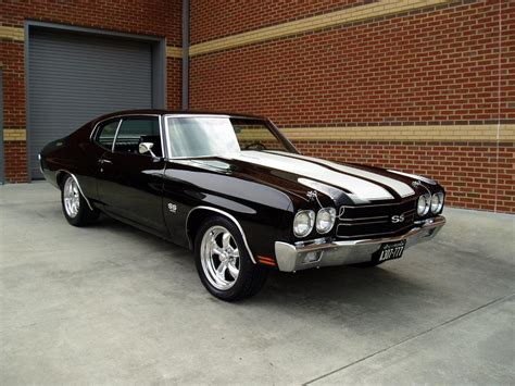 1970 Chevrolet Chevelle SS: Classic Black Muscle Car Beauty!