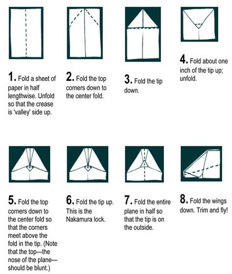 Lesson Plan Paper Airplanes - Franklin Morrison's Coloring Pages