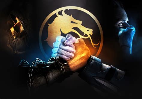 SCORPION AND SUB ZERO Mortal Kombat Wallpaper,HD Artist Wallpapers,4k ...