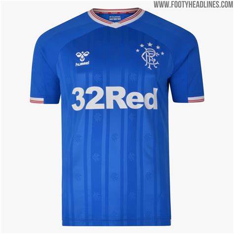 Rangers 19-20 Home Kit Revealed - Footy Headlines