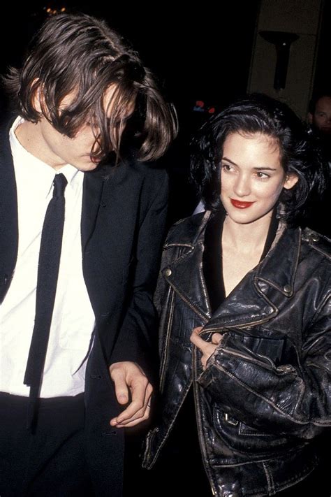 1990s style inspiration: Winona Ryder in 15 vintage shots | Johnny depp ...