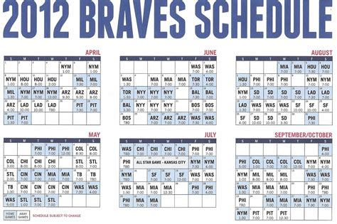 Atlanta Braves Games Schedule - quotes for dad from daughter