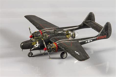 P-61 Black Widow 1/48 | Model aircraft, Aircraft modeling, Wwii aircraft