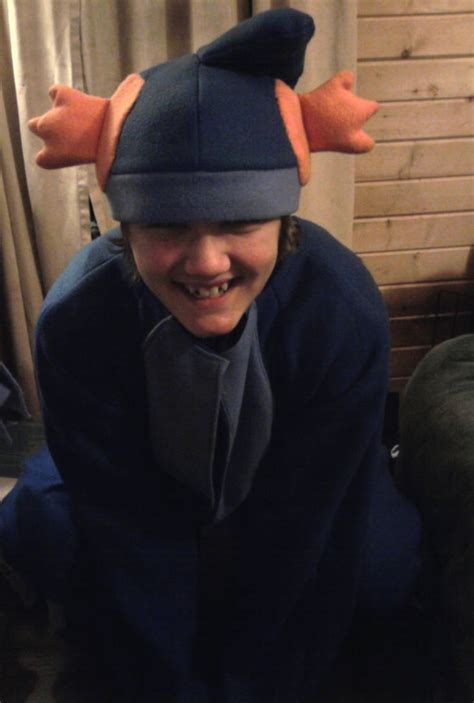 Mudkip Cosplay With Fleece Hat by GoGoGengar on DeviantArt