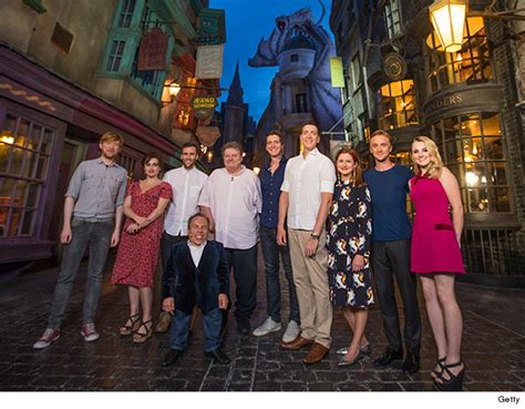 "Harry Potter" Cast Reunites at Universal Orlando's Diagon Alley ...