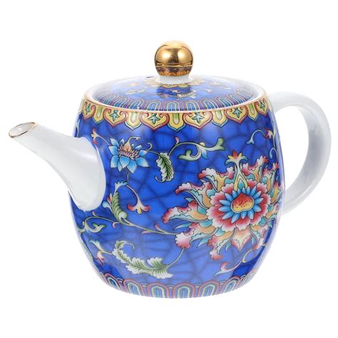 Heat-resistant Ceramic Teapot Delicate Durable Tea Kettle Home Tea ...