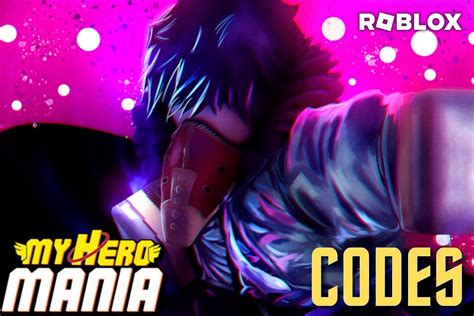 Roblox My Hero Mania codes: (August 2023) Free Spins