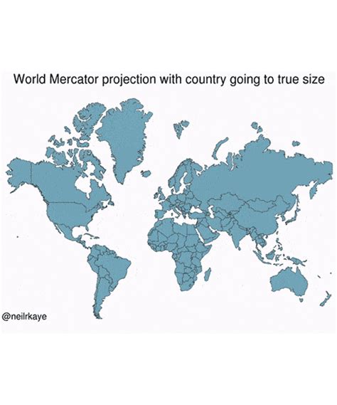 True World Map Scale - Wendi Josselyn