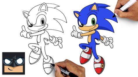 How To Draw Sonic the Hedgehog | Drawing Tutorial (Step by Step)