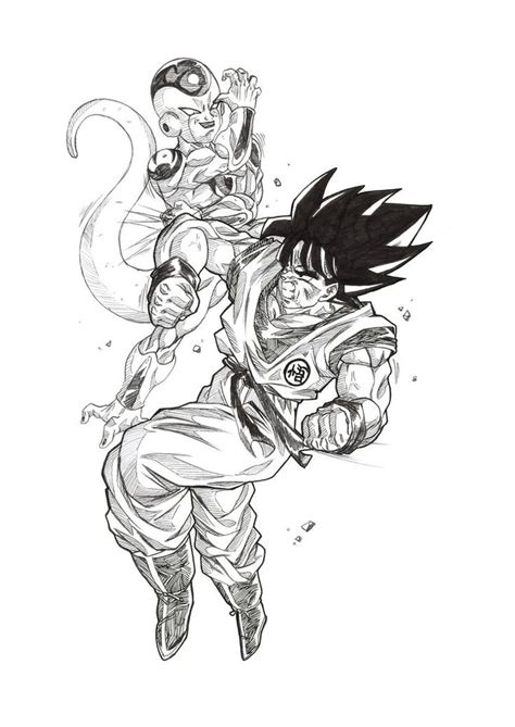 Goku vs frieza by Blood-Splach on DeviantArt | Dragon ball super art ...