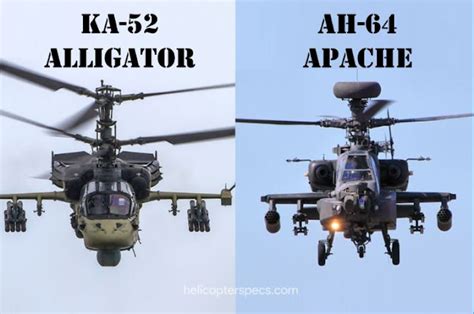 AH-64 Apache Vs Ka-52 Alligator, Which Attack Helicopter is Better ...