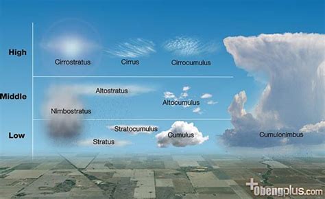 Jenis awan dapat diprediksi apakah akan hujan