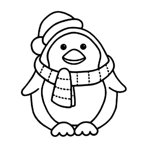 Cute Cartoon Penguin Coloring Pages | Penguin coloring pages, Coloring ...