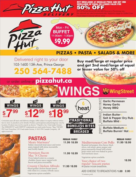 Tips Pizza Hut English Menu Buy