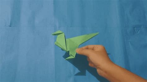 How to Make Origami Dinosaur: Origami Dinosaur Instructions