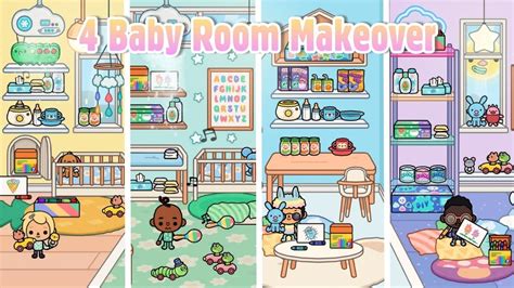 TOCA LIFE WORLD 4 BABY ROOM MAKEOVER | TOCA BOCA | NecoLawPie | Baby ...