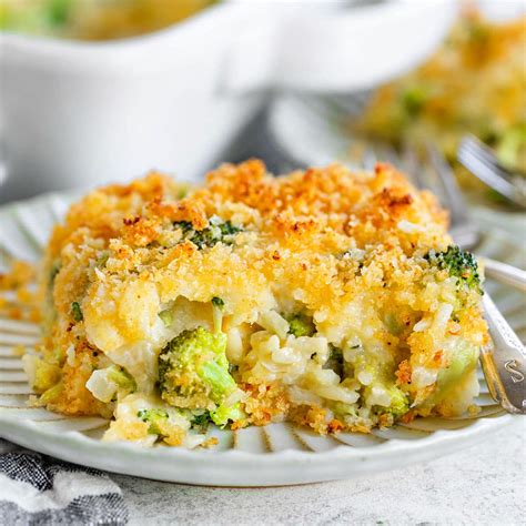 Broccoli Rice Casserole Recipe - Mom On Timeout