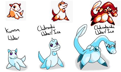 Beta Pokemon Gold and Silver Designs #2 by ElinorDraws on DeviantArt