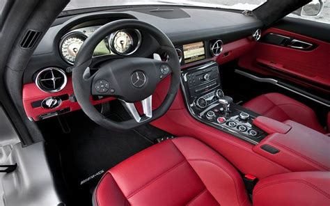 Interior of Mercedes SLS AMG