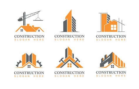 Building Construction Logo 17436404 Vector Art at Vecteezy