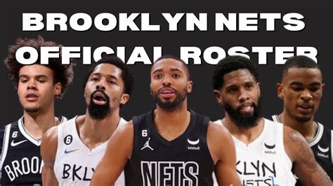 BROOKLYN NETS OFFICIAL ROSTER 2022-2023 NBA SEASON - YouTube