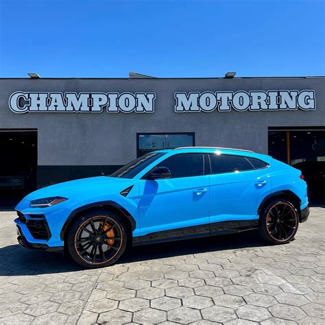 Custom 2022 Lambo Urus Feels Like a Big Blue Baby, Sounds Like an ...