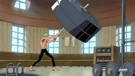 One Piece Zoro Workout