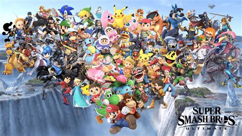 Super Smash Bros Ultimate Logo Wallpapers - Wallpaper Cave