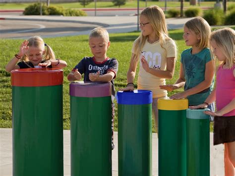 Tuned Drums Outdoor Playground Instrument | Pro Playgrounds | The Play ...