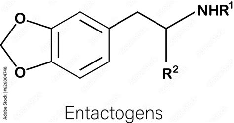 Formula of chemical structure of Amphetamine . Stock Illustration ...