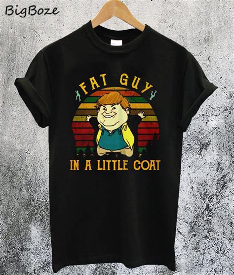 Chris Farley fat guy in a little coat T-Shirt