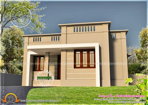 Very small house exterior - Kerala Home Design and Floor Plans - 9K ...