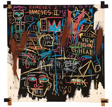 Kings of Egypt II [Jean-Michel Basquiat] | Sartle - Rogue Art History