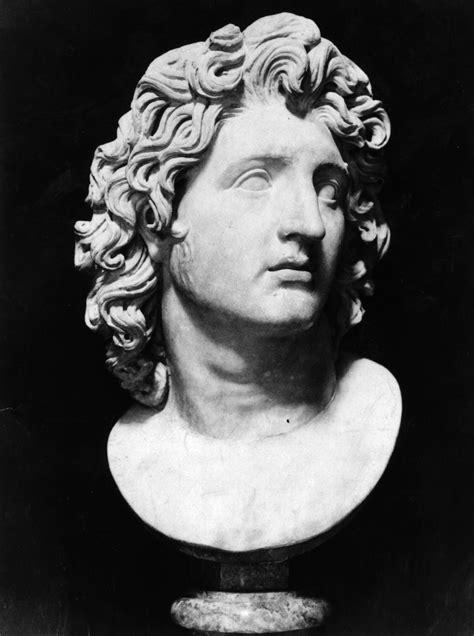 Alexander The Great Statue Head Alexander 356 - 323 b.c..