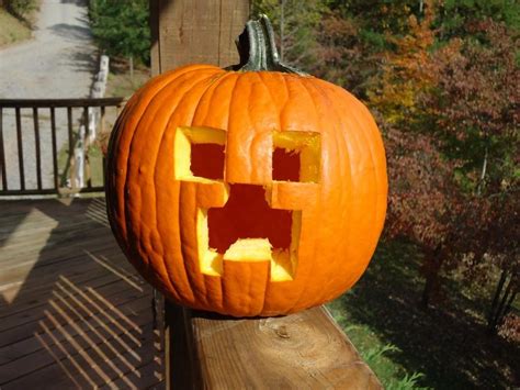 Creep-o'-Lantern Minecraft Project | Pumpkin carving, Minecraft pumpkin ...