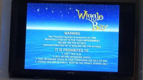 Opening To The Wiggles Wiggle Bay 2002 DVD Australia - YouTube