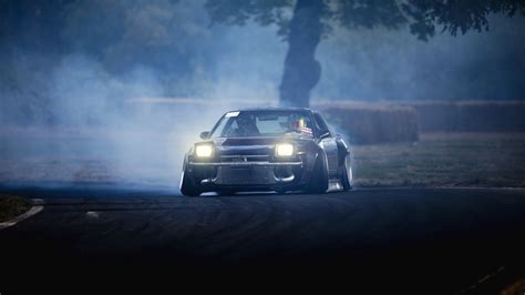 Sleek Drifting Car in 4K