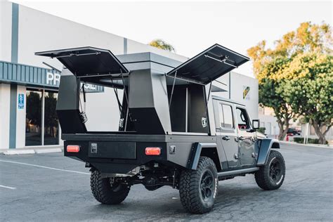 Fiftyten kit makes Jeep Gladiator a go-anywhere adventure camper