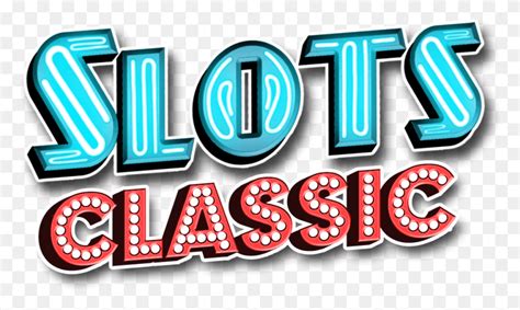 Slots Classic Slot Machine Logo, Text, Alphabet, Word HD PNG Download ...