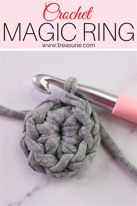 Crochet Magic Ring - Easy Magic Ring Crochet Tutorial | Treasurie