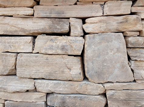 Dry Stack Sandstone Wall Texture – Photos Public Domain